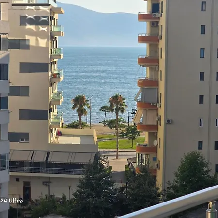 Seaside Partial Seaview Apartment Vlore